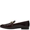 CLARKS WOMENS LEATHER LOAFER - BROWN